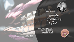 Holistic Counselling 1 hour session