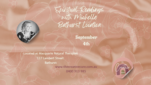 Deposit 1 Hour Reading Bathurst Sept 4th