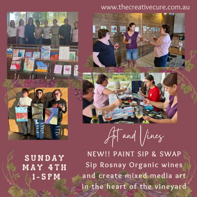Art & Vines – Paint Sip & Swap! May 4th