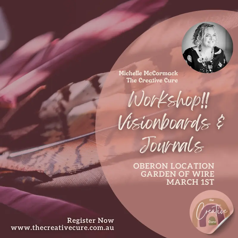 Visionboard & Journals Workshop Oberon March 1st 