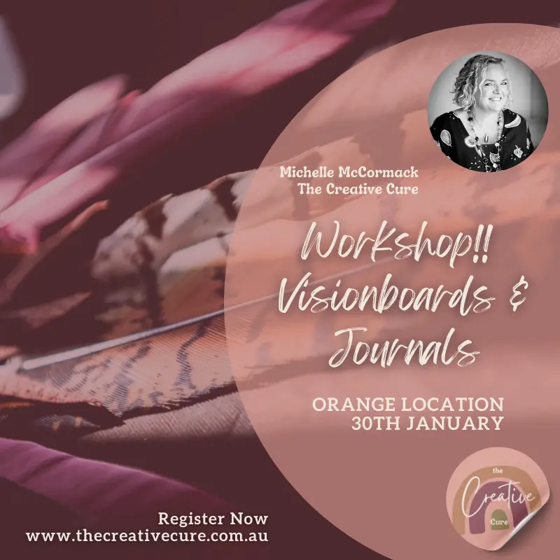 Visionboard & Journals Workshop Orange January 30th