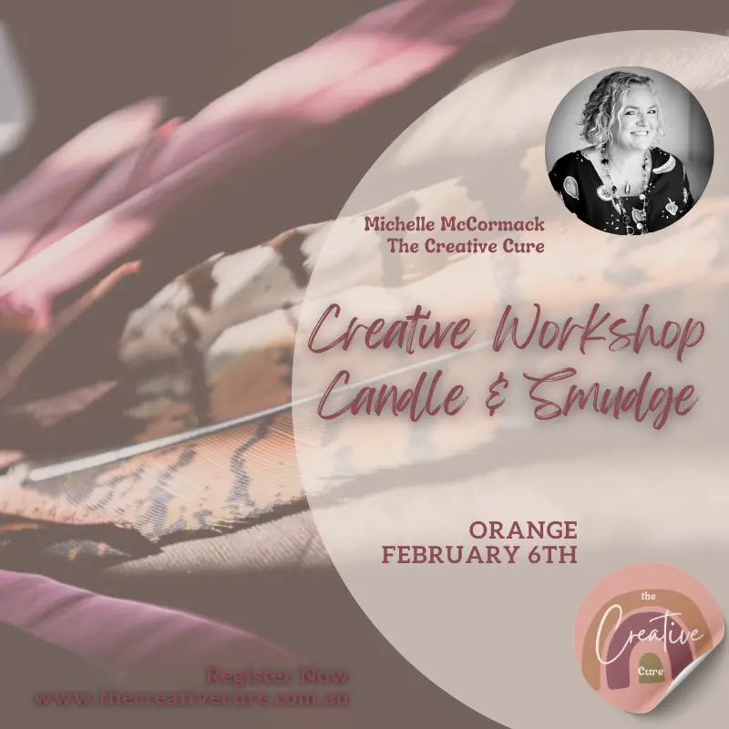 Candle & Smudge Keepsake Class Orange February 6th