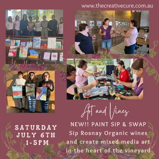 Art & Vines – Paint Sip & Swap! July 6th