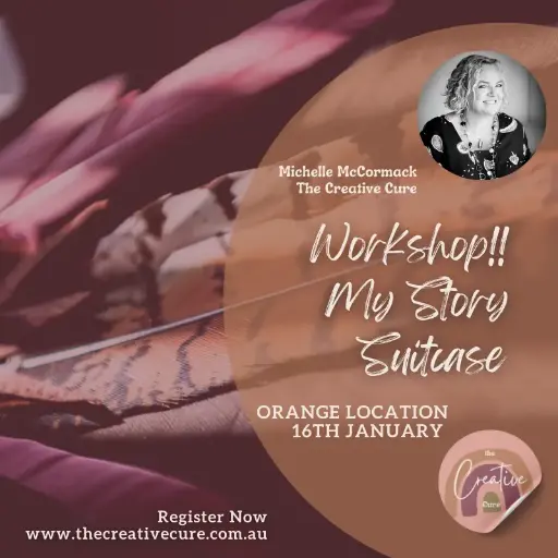 My Story Suitcase Workshop Orange January 16th